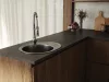 LAVEO NORMAL MINI inox csepptálcás mosogató szifonnal