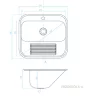 LAVEO CHIOS COMPACT FALIKÚT, inox