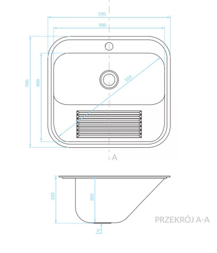LAVEO CHIOS COMPACT FALIKÚT, inox