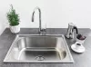 LAVEO ORION 1M egymedencés mosogató, inox