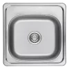 LAVEO STANDARD egymedencés inox mosogató szifonnal
