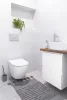 LAVEO DESNA falra szerelhető WC keskeny csillapított ülőkével