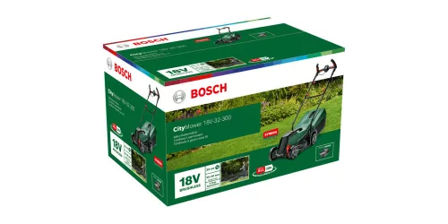 BOSCH 06008B9A07 CityMower 18V-32 Akkus fűnyíró (1x4,0 Ah)