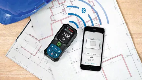 BOSCH 0601072U00 GLM 50-27 CG zöld Lézeres távolságmérő + 2 db 1,5 V-os LR6 (AA)