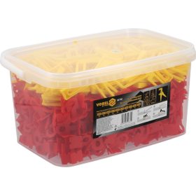   VOREL Burkolatszintező készlet 3 mm (700 talp + 200 ék+ fogó)