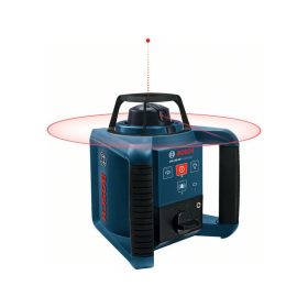   BOSCH Forgólézer önszintező (piros) GRL250 HV + RC 1 Távirányító IP 54