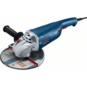   BOSCH Sarokcsiszoló 230 mm GWS 2200-230 lágy indítású, kartondobozban / 2200 W