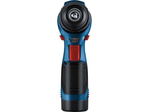 BOSCH Akkus fúrócsavarozó GSR 12V-30 táskában + tartozék készletek (2 x 2,0 Ah akku + gyorstöltő)