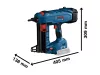 BOSCH PRO Akkus betonszögbelövő GNB 18V-40 XL-BOXX-ban (akku és töltő nélkül)