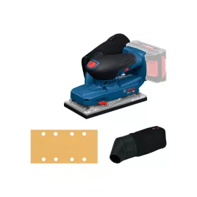   BOSCH Akkus rezgőcsiszoló GSS 18V-18 ford. szabályzós (92 x 182 mm) (akku és töltő nélkül)