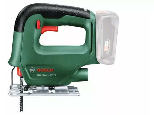 BOSCH Akkus dekopírfűrész EasySaw 18V-70 kengyelfogantyús (akku és töltő nélkül)
