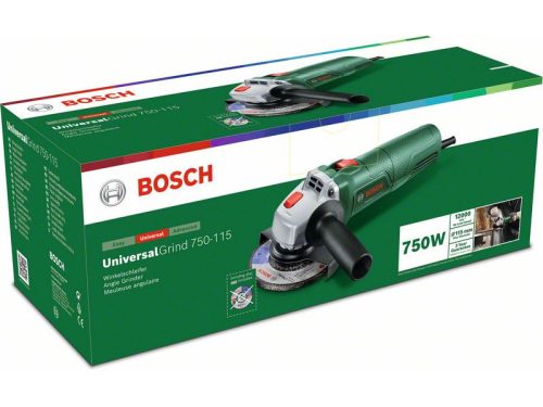 BOSCH Sarokcsiszoló 115 mm UniversalGrind 750-115 / 750 W