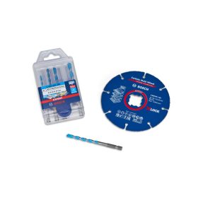   BOSCH EXPERT Univerzális fúrószár készlet 5 részes + 125 mm multi vágókorong X-LOCK