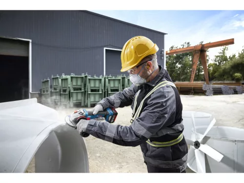 BOSCH Akkus erőcsomag GSR 18V-65 + GWS18V-11 + tartozékkészlet (akku és töltő nélkül)