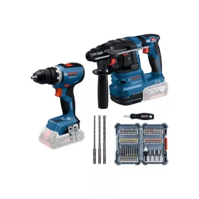   BOSCH Akkus erőcsomag GSR 18V-65 + GBH 18V-22 + tartozékkészlet