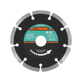   STHOR Gyémánt vágókorong 125 x 2,0 x 7,0 x 22,2 mm szegmentált