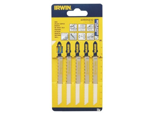 IRWIN Dekopírfűrészlap T345 x F 132/5,1/2,5 mm bimetál (5 db)