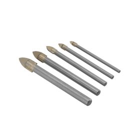   IRWIN Üveg- és csempefúrószár készlet 5 részes hengeres (4-5-6-8-10 mm)