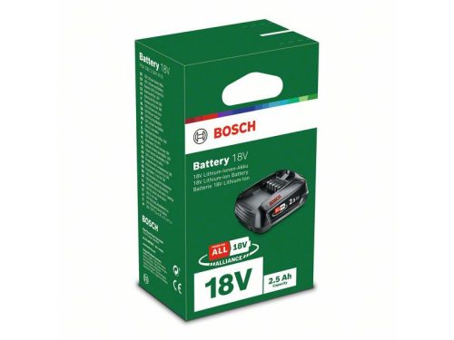 BOSCH Akkumulátor PBA 18V / 2,5 Ah W-B