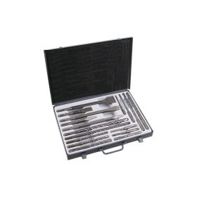   FESTA Kőzetfúró és vésőszár készlet 17 részes SDS-Plus