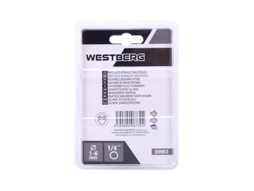 Fúrótokmány 1,0-6,0 mm 1/4" Hex fúró-csavarozóba (gyorstokmány)