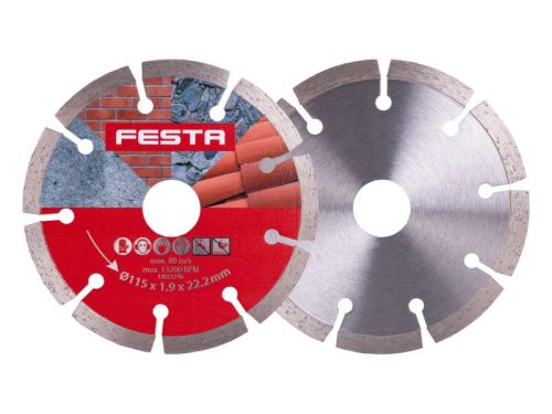 FESTA Gyémánt vágókorong 115 x 2,2 x 22,2 mm szegmentált