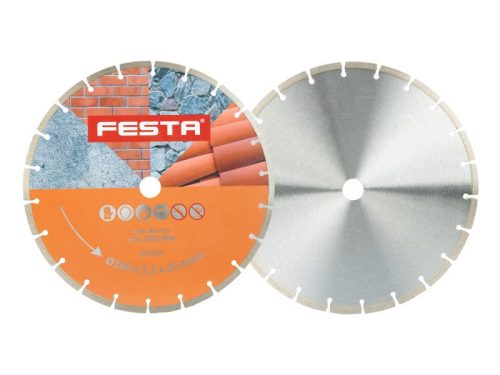 FESTA Gyémánt vágókorong 300 x 3,5 x 25,4 mm szegmentált