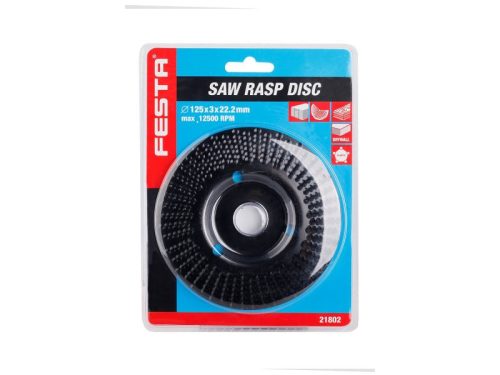 FESTA Ráspoly korong közepes 125 x 22,2 mm