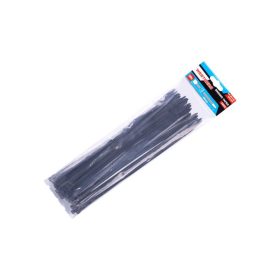 Kábelkötegelő 300 x 4,7 mm fekete (50 db)