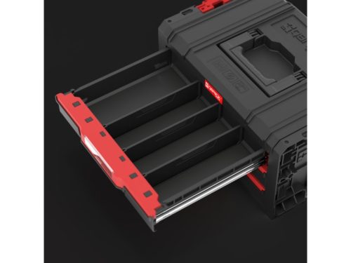 QBRICK SYSTEM PRO 2.0 Szerszámos láda 3 fiókos