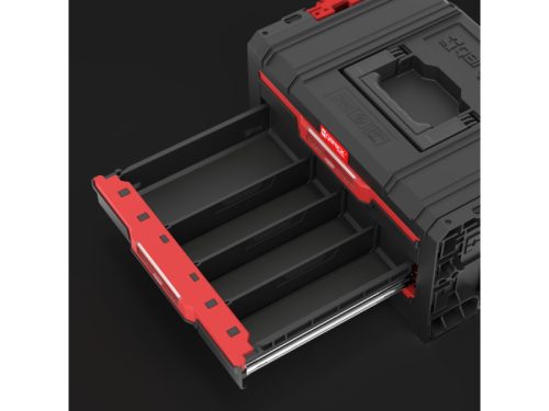 QBRICK SYSTEM PRO 2.0 Szerszámos láda 3 fiókos