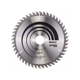   BOSCH Fűrésztárcsa fához 190 x 30 x 2,6 mm / 48T Optiline Wood ATB