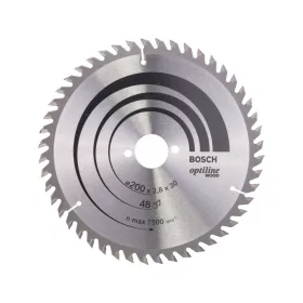   BOSCH Fűrésztárcsa fához 200 x 30 x 2,8 mm / 48T Optiline Wood ATB