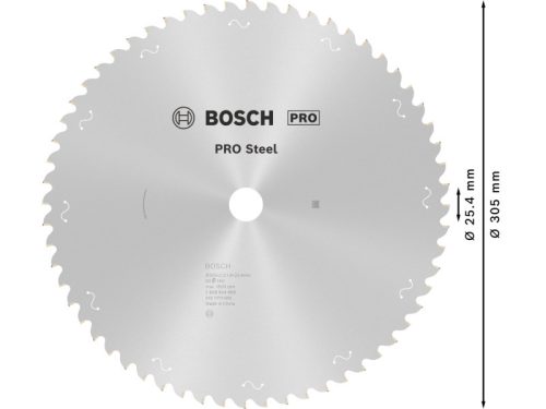 BOSCH PRO Fűrésztárcsa fémre 305 x 25,4 x 2,2 mm / 60T