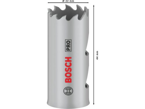 BOSCH PRO Körkivágó 22 mm (8% kobalttal) menetes Multi Material