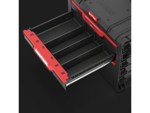 QBRICK SYSTEM PRO 2.0 Gurulós szerszámos láda 3 fiókos