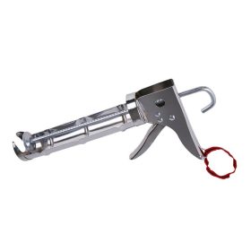   Kittkinyomó pisztoly 225 mm félzárt krómozott (vágópengével)