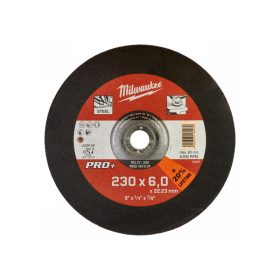 MILWAUKEE Tisztítókorong 230 x 6,0 x 22 mm SG27 PRO+