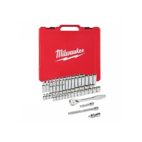   MILWAUKEE Dugókulcs készlet 56 részes 3/8" metrikus és colos