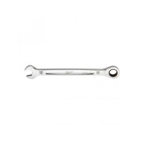   MILWAUKEE Racsnis csillag-villáskulcs 12 mm / 178,5 mm CrV MAX BITE™