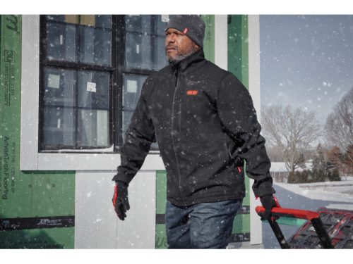 MILWAUKEE Fűthető kabát fekete XXL-es M12 HJ BL5-201 (1 x 2,0 Ah akku + töltő)