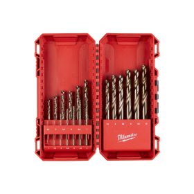 MILWAUKEE Csigafúró készlet 19 részes HSS-G CO DIN 338