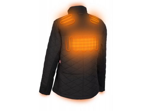 MILWAUKEE Fűthető pufi kabát hibrid XXL-es M12 HJP LADIES-0 (akku + töltő nélkül)