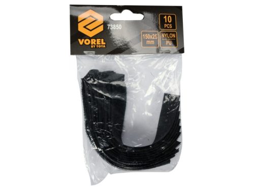 VOREL Tépőzár szalag 150 mm (10 db)
