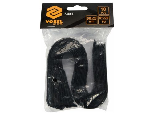 VOREL Tépőzár szalag 300 mm (10 db)
