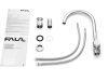 FALA Mosogató csaptelep + tartozékok inox Steely1