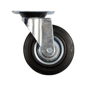 VOREL Ipari kerék forgóvillás 125 mm 100 kg