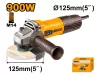 INGCO Sarokcsiszoló 125 mm 900 W