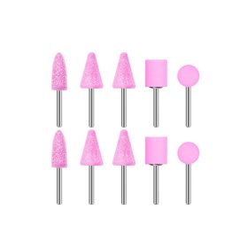 INGCO Csapos mini csiszolófej készlet 10 részes