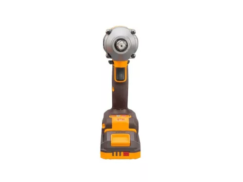 INGCO Akkus ütvecsavarozó 1/2" 405 Nm szénkefe nélküli 20 V (2 x 2,0 Ah akku + töltő)